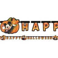 Mickey Mouse Happy Halloween Banner